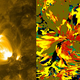 Illustration for article titled Heat map of the Sun looks like something Monet would be proud of